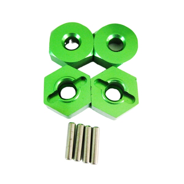 1/2/3/5 4MM hjulfäste för 1/14 LC larvband Hög precision 4MM green 1Set