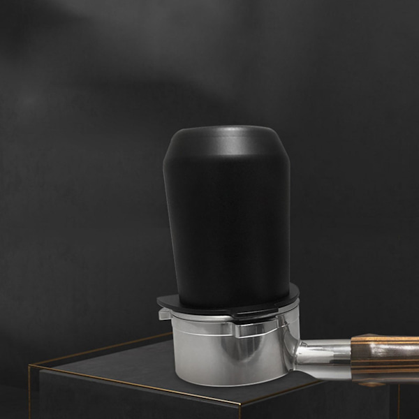 Kaffedoseringskopp Pulvermatardel för 54mm För Espresso Black 7x8cm