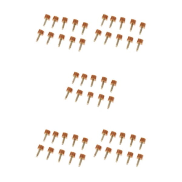 1/2/3/5 Högklackade spetsar Kranar Skoreparationsbyte Apricot Thick 10mm 10mm Thick Pin 5Set