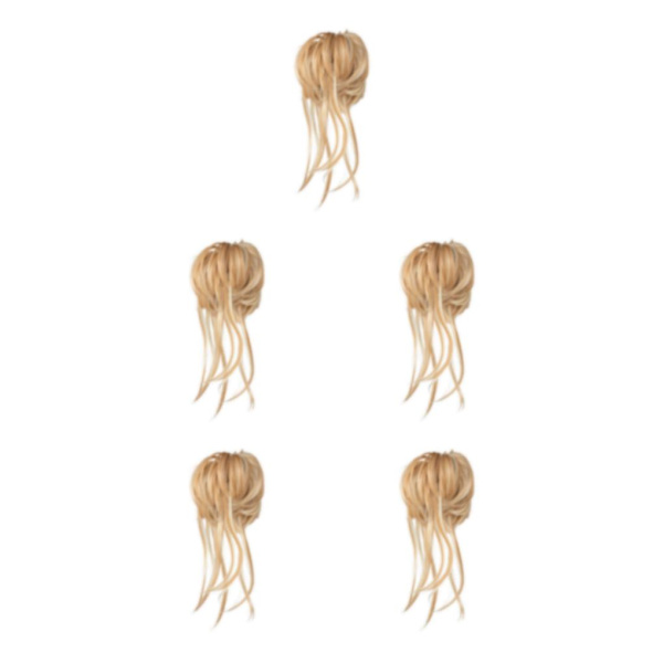 1/2/3/5 Fiber hästsvansbulle Multipurpose Frisyr Viktigt för 26H613 5Set