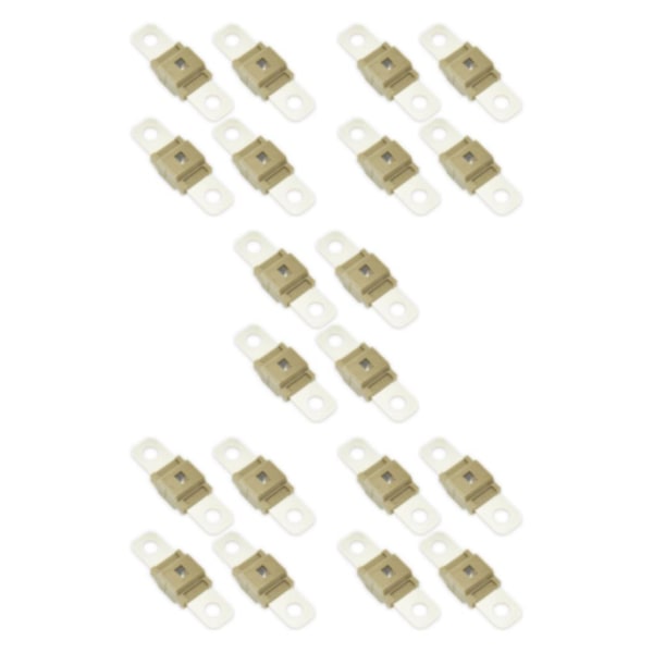 1/2/3/5 4 stycken plastisolator för högströmssäkring bred Mud yellow60A 8*4CM,4pcs 5PCS