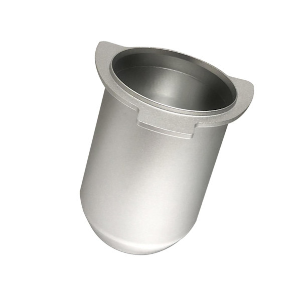 Kaffedoseringskopp Pulvermatardel för 54mm För Espresso Silver 7x8cm