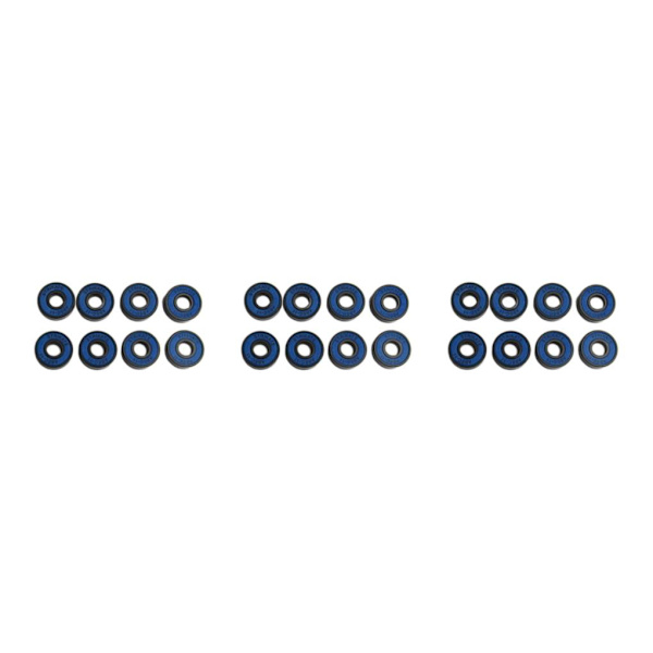 1/2/3/5 8st Skateboardlager 8mm Precision Storlek ABEC-11 för Blue 22mm 3Set
