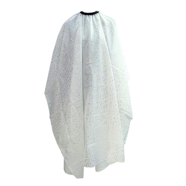 1/2 Frisörsalong Frisör Frisörklänning Frisörtyg Cape White 110x142cm 1Set