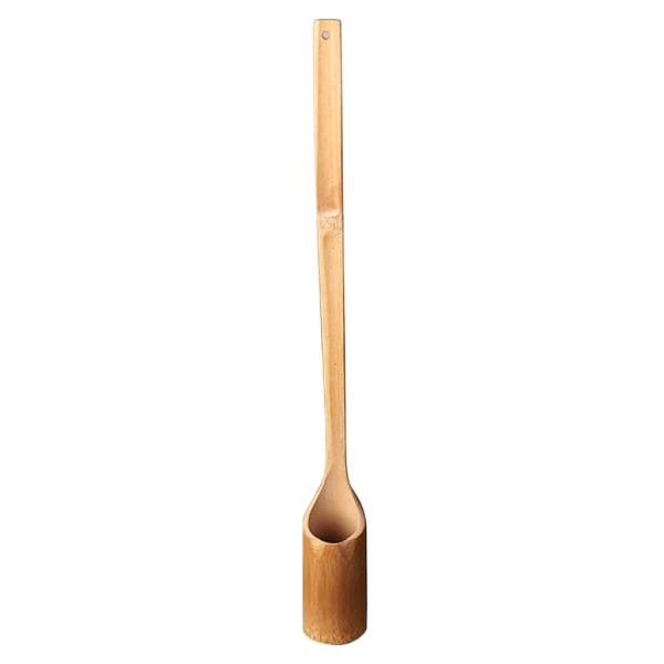 Handgjord bambusked vattendoppare med handtag sked Jiu Ti 1