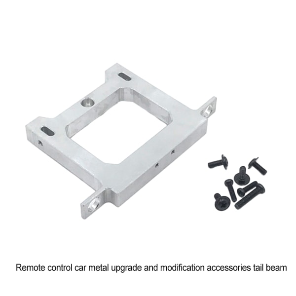 Metall RC Car Upgrade Bakre stötfångare för WPL 1/16 C14 C24 C34 B16