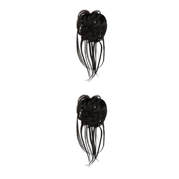 1/2/3/5 Fiber hästsvansbulle Multipurpose Frisyr Viktigt för 2 2Set