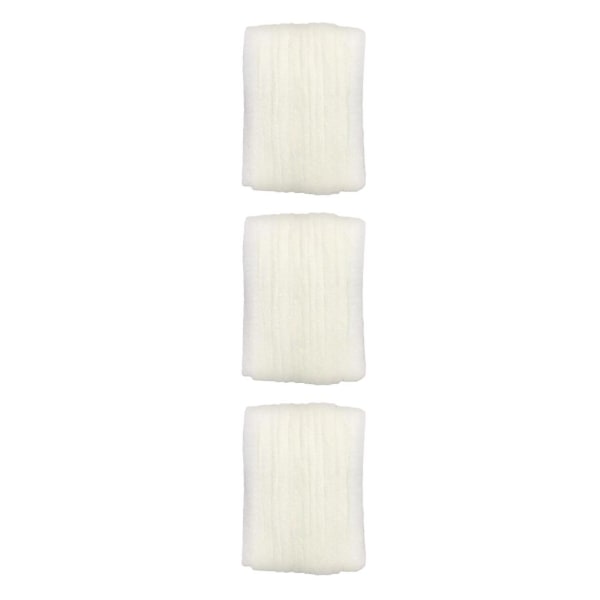 1/3/5 Löslig Pva Mesh Bait Storage Bag Tackleutrustning White 44mm 3Set