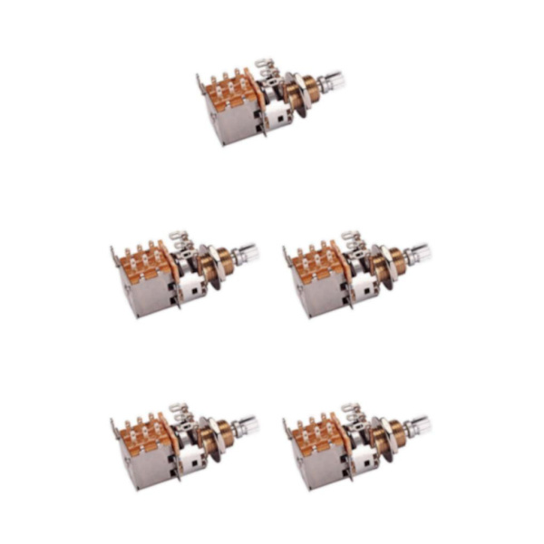 1/2/3/5 Gitarrpotentiometer Audio Pot Elektrisk gitarrbas B500K 5Set