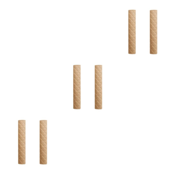 1/2/3/5 2 stycken Supermjuka, mjuka bilkåpor Ingen blekning Ingen fällning beige 33CM 3Set