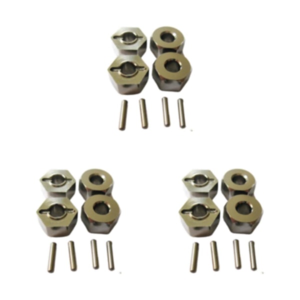 1/2/3/5 4MM hjulfäste för 1/14 LC larvband Hög precision 4MM titanium color 3Set