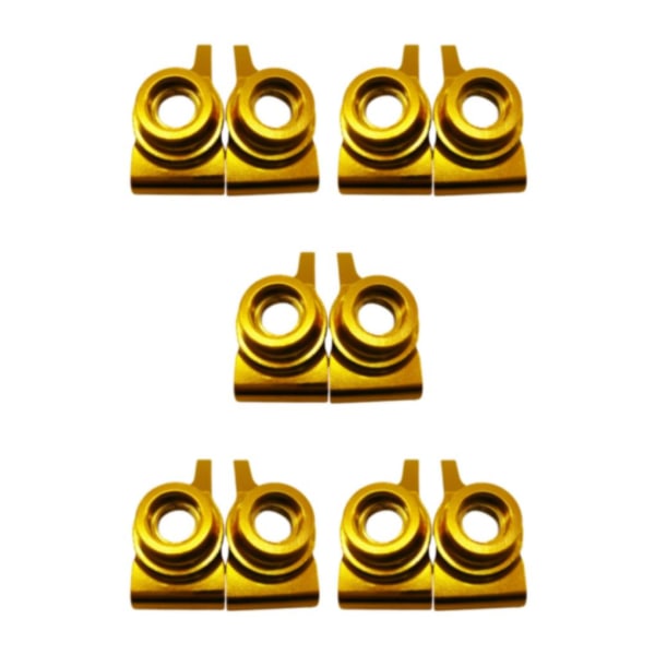 1/2/3/5 2 stycken bakre navhållare för 1/14 LC RC bil bakre nav yellow 5Set