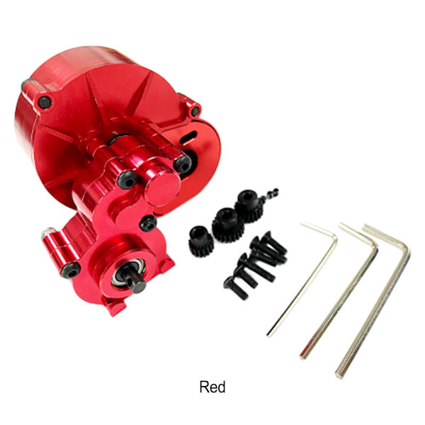 1/2/3/5 Metal Transmission Växellåda Motorväxel För 1/10 Axial Red 1Set