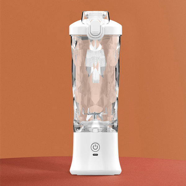 USB laddning Bärbar Juicer 600ml Multifunktionell med hög kapacitet olive green