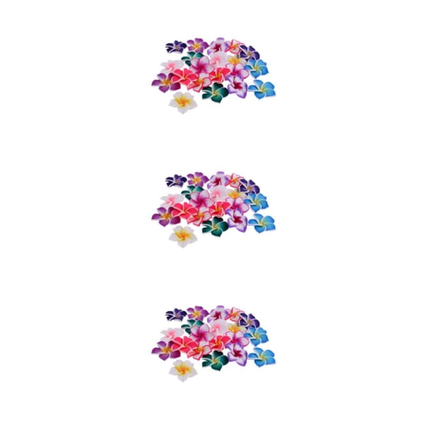 1/2/3/5 20 stycken Blandade färger Flower Polymer Clay Beads fynd 35mm 3Set