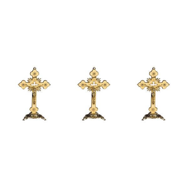 1/3 För korskrucifixfigurer Heliga katolska kors 3PCS