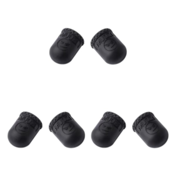 2/3/5 1 Par Unisex För Bicycle Brake Spak Cover Road Bike Black 17.5x13MM 3Set