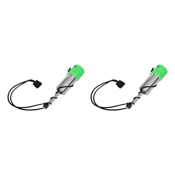 1/2/3 Dyksäkerhetstank Rattle Stick Signal Bell med handled Rope Type 12.3cm 15.2cm 2Set