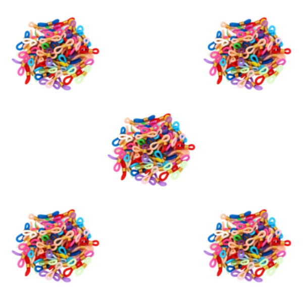 1/2/3/5 50 st Glasögon Glasögon Kedjeremshållare Loop Ends Type C 50 Pcs 5Set
