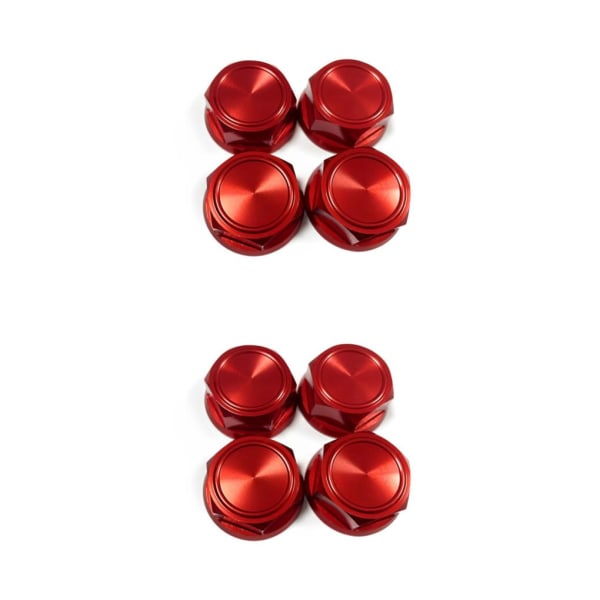 1/2/3/5 Hjulmutter 24mm Hjulmutter RC 24mm,Hjul 1/5 S-ARA310929 red 2Set