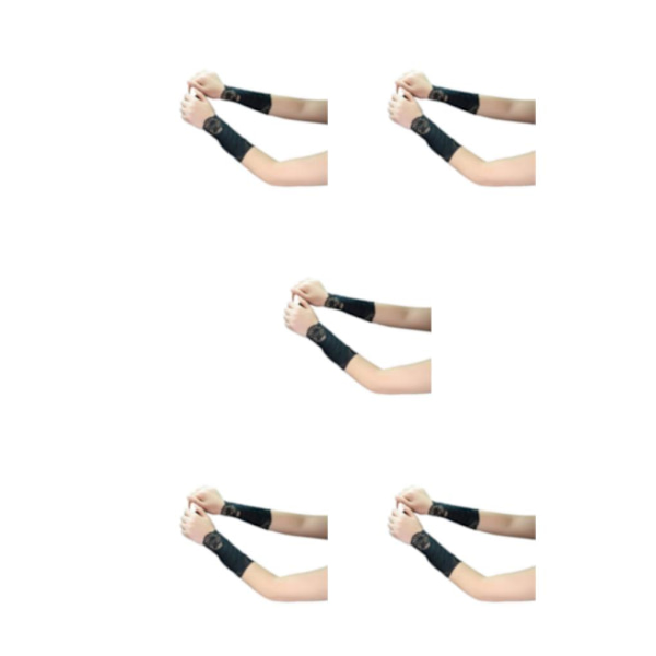 1/3/5 Njut av utomhusaktiviteter med ärmar sommararm black Length 18cm 5Set