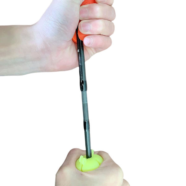 1/2/3/5 Bärbar fiskespö Fast boll Slitstark Slitstark Red 6 x 3.8cm 1Set