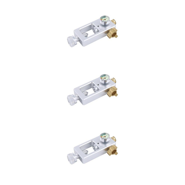 1/2/3/5 lättviktsventil påfyllningsadapter med mätare DIN-ventil Type 1 3PCS