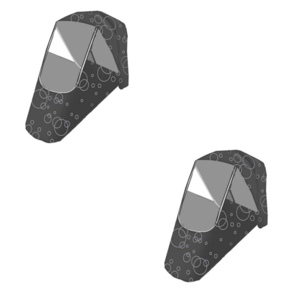 1/2 Regnskydd Buggy Cover Väder För Shield Blue 100x58x50cm 2Set
