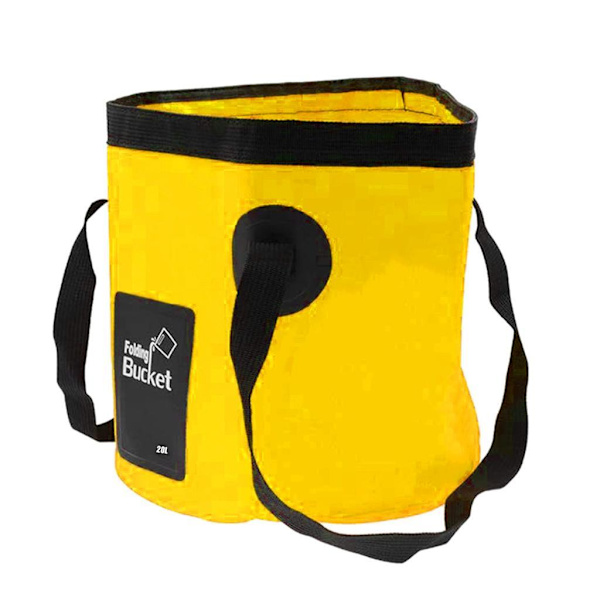 1/2 hopfällbar hopfällbar campinggrill Picknick vattenförvaring Orange 30x27CM 1Set