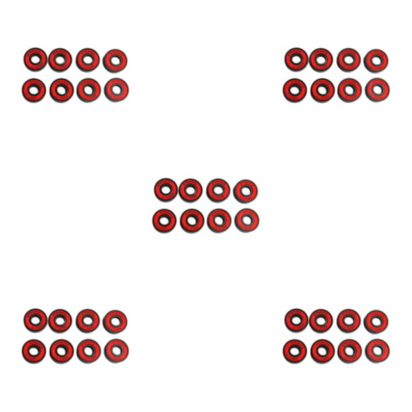1/2/3/5 8st Skateboardlager 8mm Precision Storlek ABEC-11 för Red 22mm 5Set