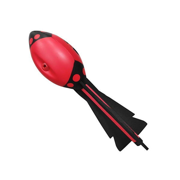 Howler Toy Whistler Ball visslande inomhus utomhus kul kasta red 32cm