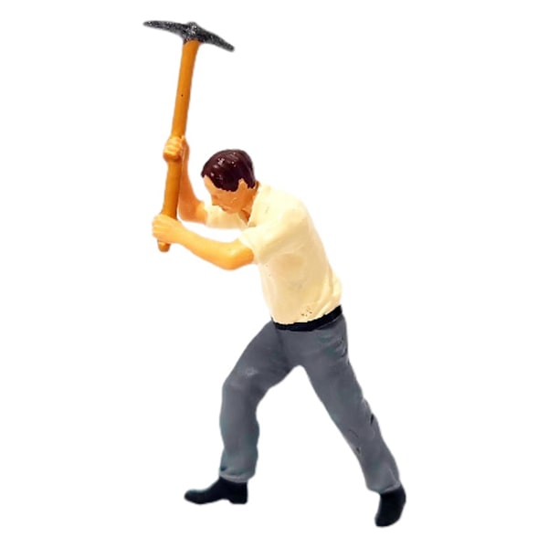 1/2/3/5 Realistiska 1/64 målade figurer för DIY-projekt Sand 1:64 1Set