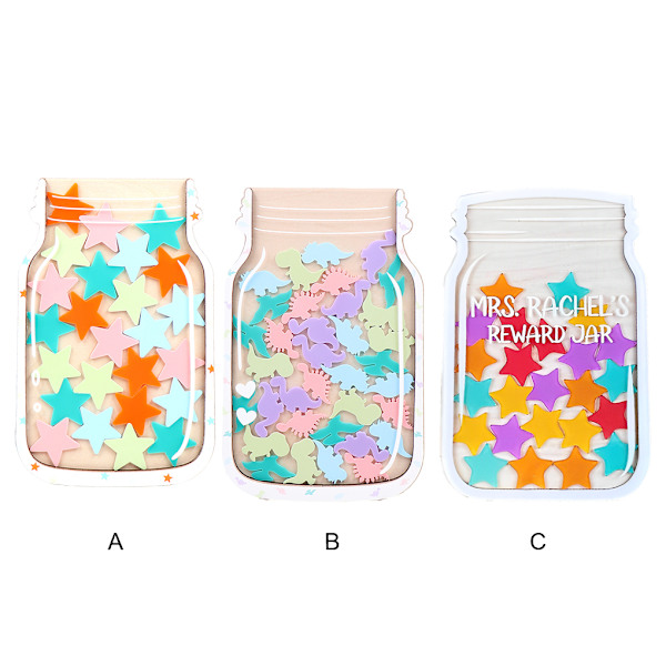 1/2/3/5 Trä Trä Burk Dekor För Burk Inspire Learning Ornaments C 1Set