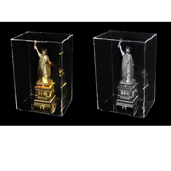 1/2/3 Akryl Display Box Case Modell Figur Display Dammtät Clear 13.5x11x23.5cm 1Set