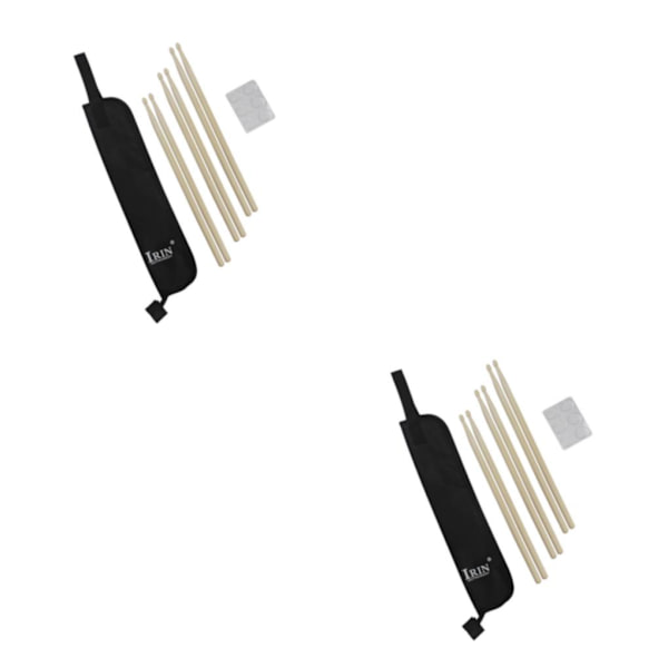 1/2/3 bärbara trumpinnar med slagtålighet Tight Fit trummor Maple Drum Stick Set 2PCS