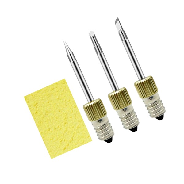 1/2 3 delar Svetslödningsspetsar Lödning för lödspetsar Type 1 1 Pc