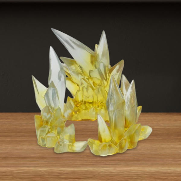 1/2/3/5 Ice Specialeffekt Action Figur Visa modelleffekt Yellow 11 x 12cm 1Set
