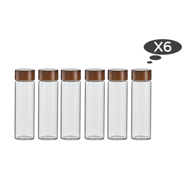 1/2 Kaffebönor Förvaringsbehållare Tom Spannmål Nötförseglad 22g 21.5 x 4.7 x 3cm 1Set
