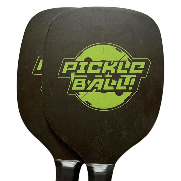 Slitstarkt pickleball set 2-spelares paddelracket i kolfiber 4