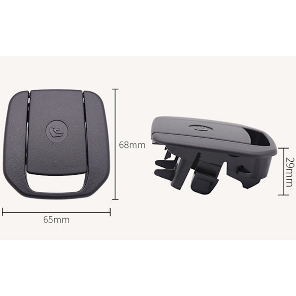 1/3/5 bilbarn baksäte Isofix cover för E90 E91 E81 1 Pc