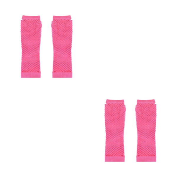1/2/3/5 Retro för kvinnor och till Cosplay Style Out Damhandskar Red Free Size 2Set