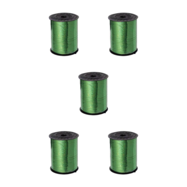 1/2/3/5 Golden Curled Ribbon Plast Robust och hållbar för green ribbon 5Set