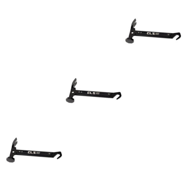 1/2/3/5 bärbar tältpinnedragare i rostfritt stål för Black 3PCS