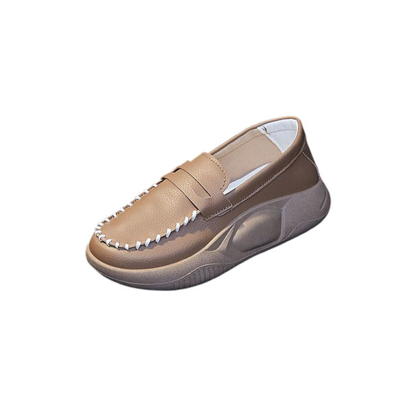 Casual Damskor Bekväma För Slip On Mjuk för Inomhus Khaki Size 39