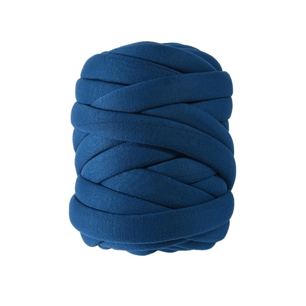 1/2/3/5 Chunky ullgarnfyllning Mjuk stickning för halsdukströja blue 12 to 14m 1Set