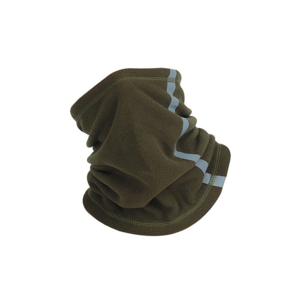 1/2/3 halsdamask Andas vindtät fiskescarf Army Green 25x30cm 1Set