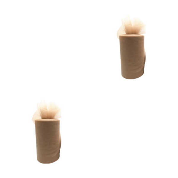 1/2/3/5 White Roll handled Tyll Coil Hållbar och pålitlig bröllop coffee 2Set