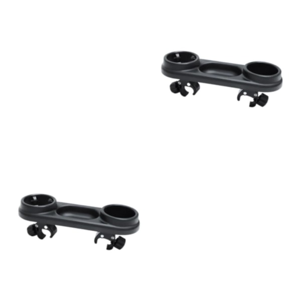 1/2 Snackbricka med Nappflaskhållare Slitstark 2PCS