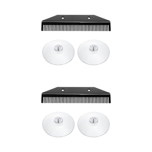 1/2 multifunktionell hårförlängningshållare Organizer Slitstark Black 30x10x3cm 2Set