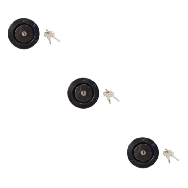 1/2/3/5 Brett utbud av val Vatteninloppsfyllare för camping black 3Set